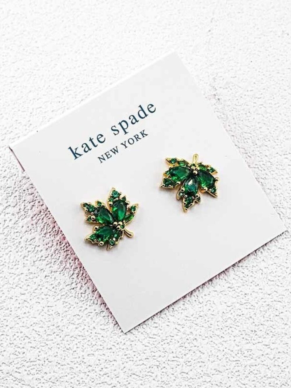 Kate Spade Maple Leaf Stud Earrings